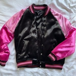 Levi’s reversible satin jacket